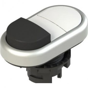 Двойная пониженная выступающая кнопка PIZZATO без маркировки E21PDSL90221