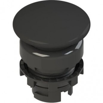 Кнопка грибовидная с пружинным возвратом Pizzato, черная, Ø 36 мм E21PU2F1410-T6