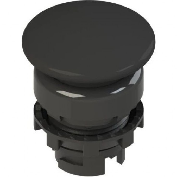 Кнопка грибовидная с пружинным возвратом Pizzato, черная, Ø 36 мм E21PU2F1410-T6