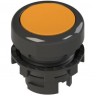 Кнопка плоская оранжевая с пружинным возвратом Pizzato E21PU2R8210