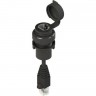 Разъем RJ45 PIZZATO EROUND с кабелем ПВХ 2.5 м E21RJ451AN2.5