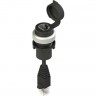 Разъем RJ45 PIZZATO серии EROUND с кабелем 1 м E21RJ459AN1