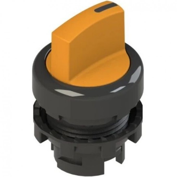 Селекторный переключатель PIZZATO с короткой ручкой, 3-позиционный, оранжевый, с маркировкой E21SE13FCE81AB