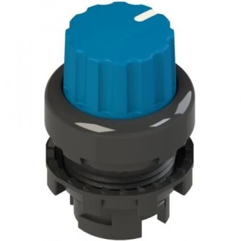 Селектор-регулятор 3-позиционный PIZZATO синий с маркировкой E21SE43FCE61AB
