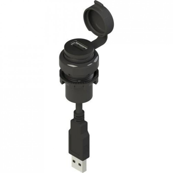 Разъем USB 2.0 Type A PIZZATO EROUND E21USB1CN5