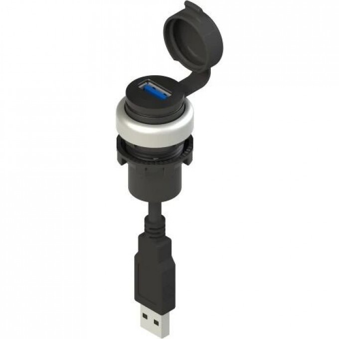 Разъем USB 3.0 Type A PIZZATO серии EROUND E21USB9AN3