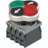 Четверная кнопка в сборе с фиксирующим адаптером и контактами Pizzato E2AC-DXBC2001