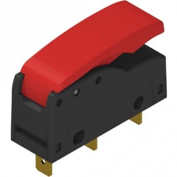 Микровыключатель с красной кнопкой Pizzato MKH12D49