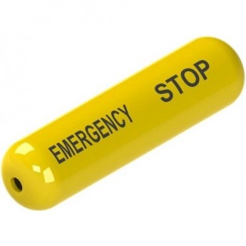 Функциональный индикатор с текстом EMERGENCY STOP Pizzato VFAF-IF1GR02 Функциональный индикатор с текстом EMERGENCY STOP Pizzato VFAF-IF1GR02