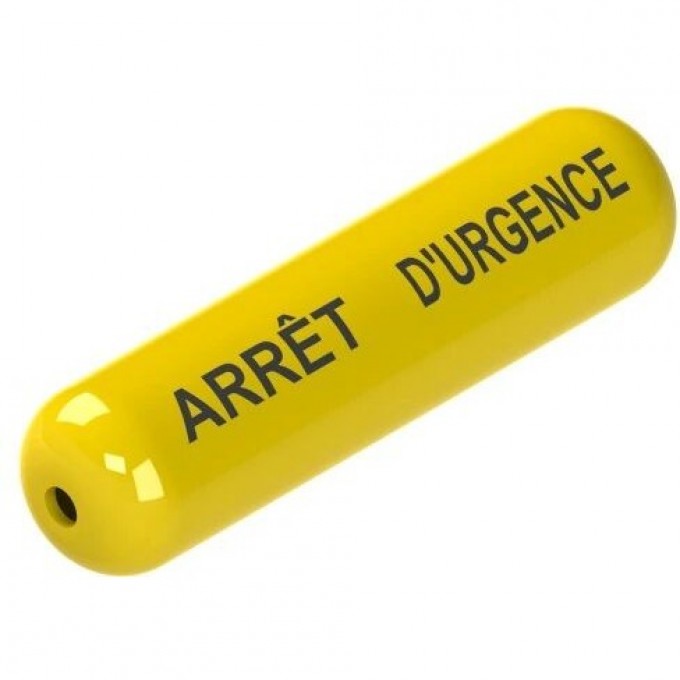 Функциональный индикатор PIZZATO с текстом ARRET D'URGENCE VFAF-IF1GR05