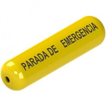 Функциональный индикатор PIZZATO с текстом PARADA DE EMERGENCIA VFAF-IF1GR06 Функциональный индикатор PIZZATO с текстом PARADA DE EMERGENCIA VFAF-IF1GR06