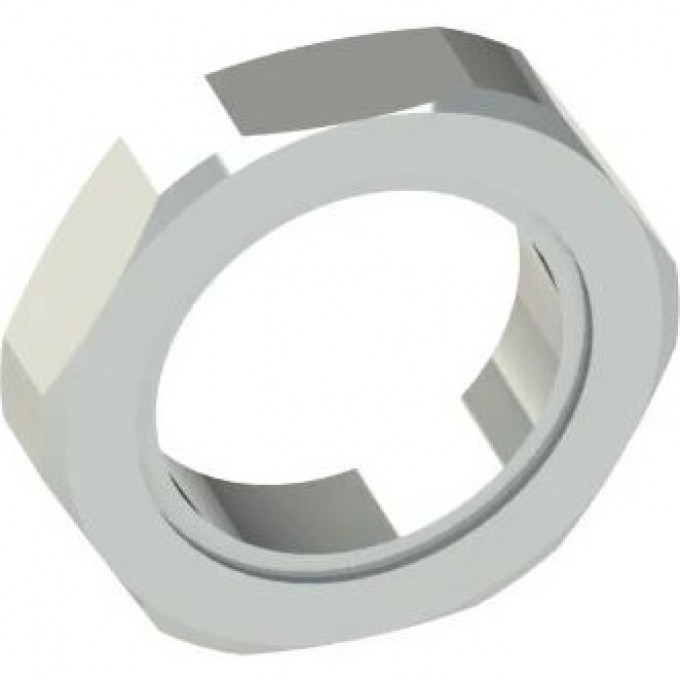 Гайка с резьбой M20x1,5 из никелированной латуни Pizzato VFDFMM20